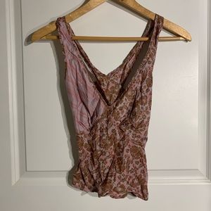 DKNY JEANS Crossed Back Top/Tank